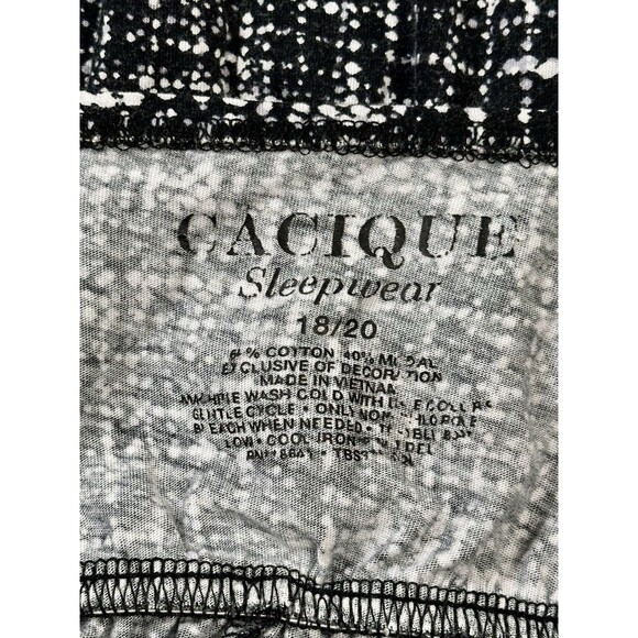 Sleep by Cacique Size 18-20 Marled Chemise Lace Inserts Sleepwear - Picture 7 of 7